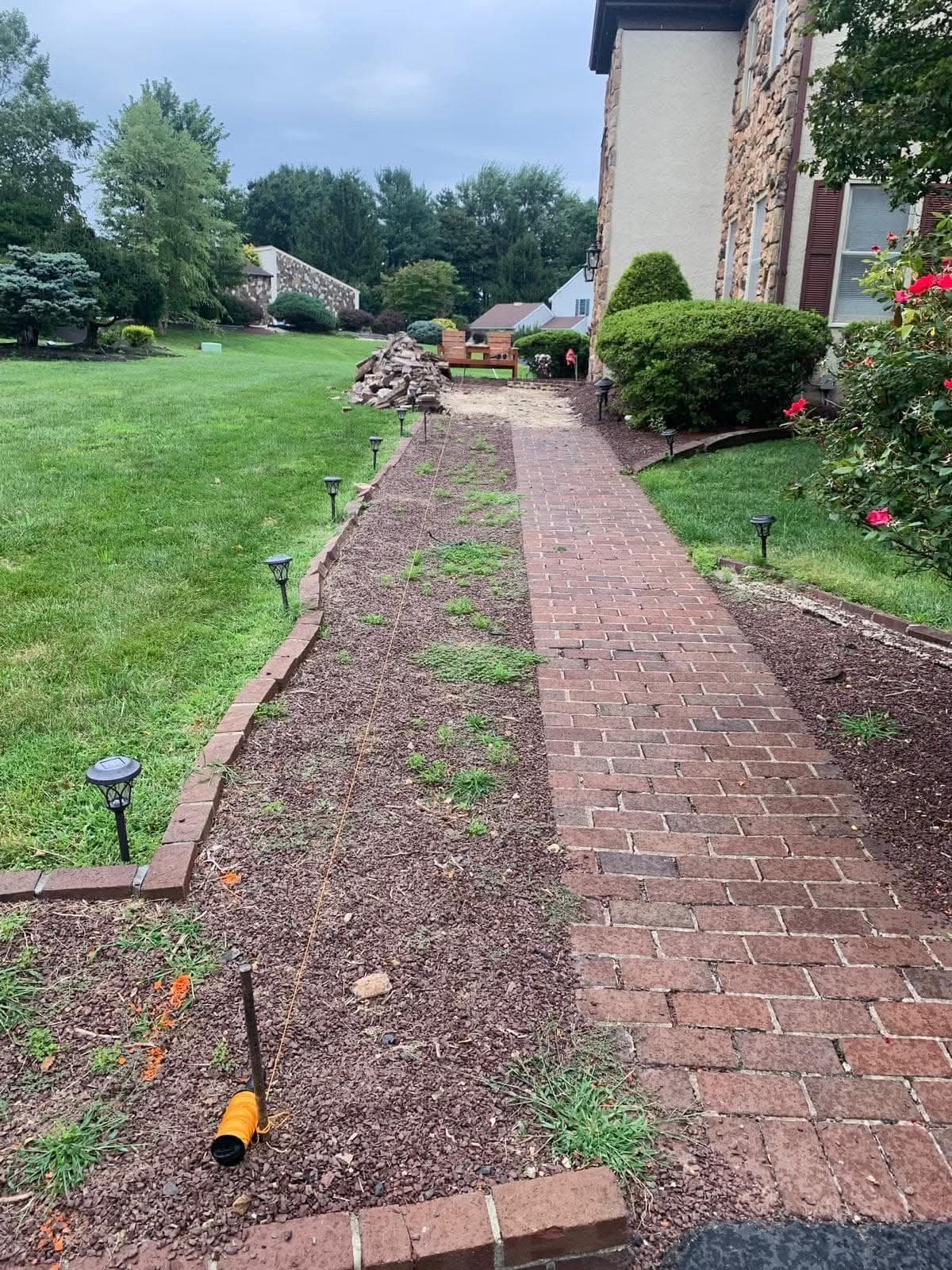 Walkway Upgrade with Elegant Paver Kit