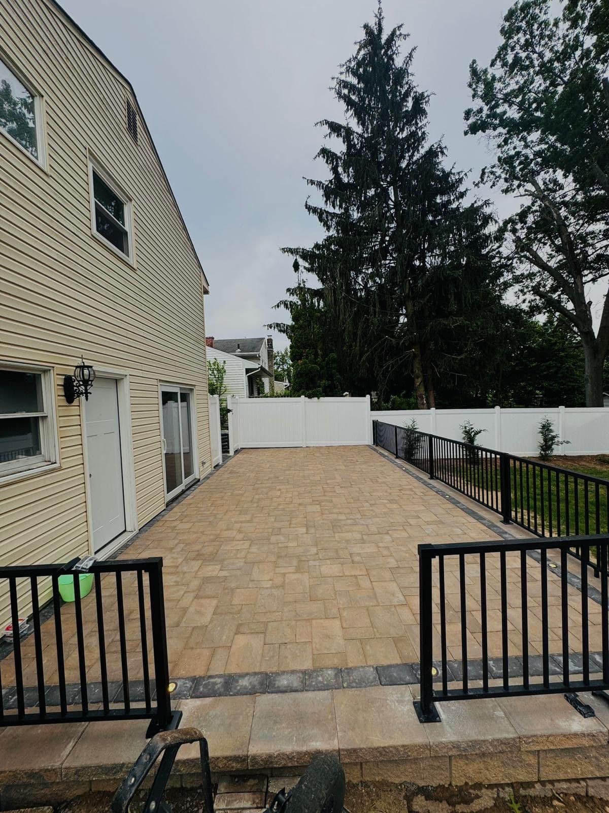 Gallery photos for Patio Transformation with Stylish Pavers and Lighting: Image #3