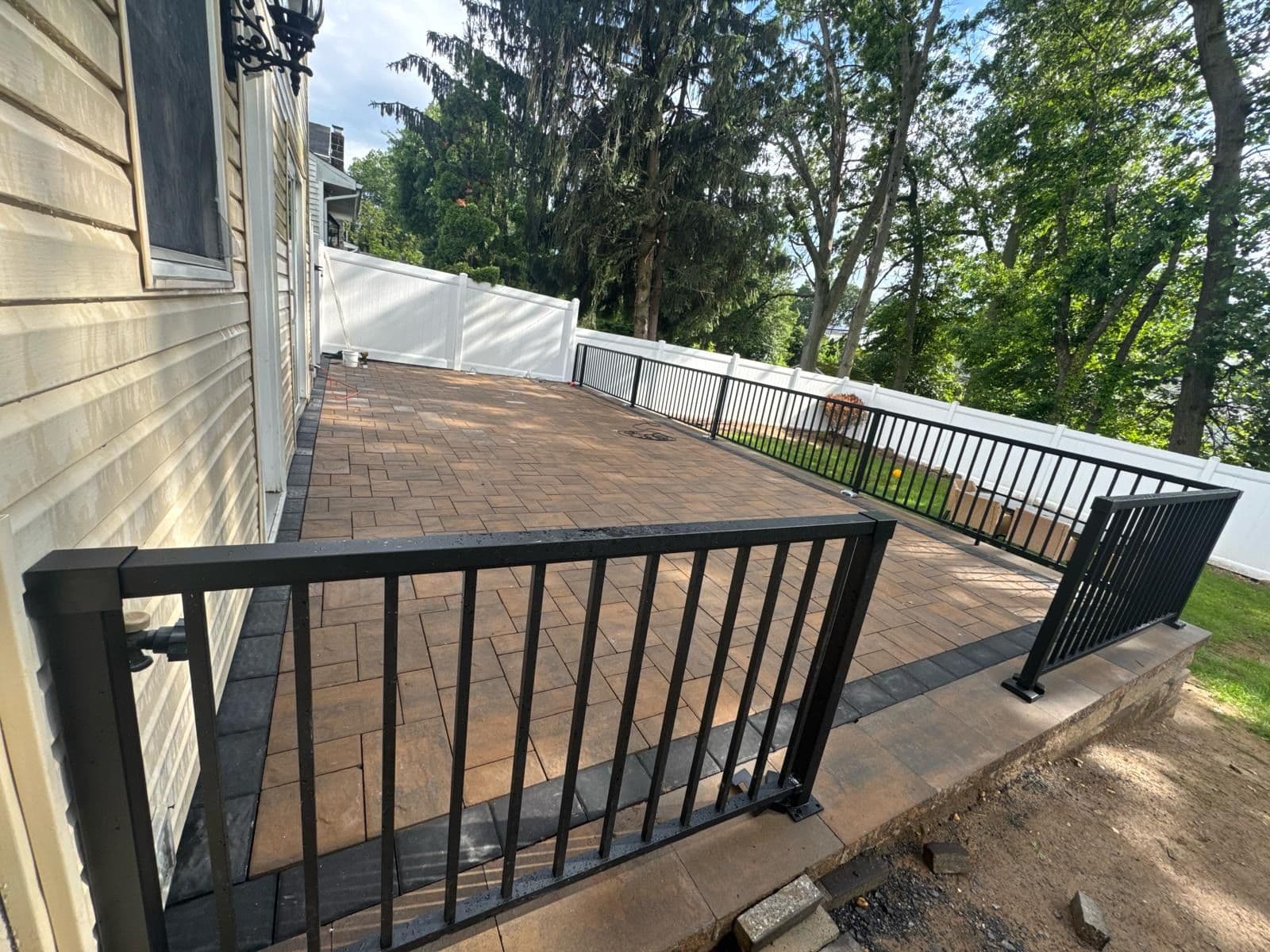 Gallery photos for Patio Transformation with Stylish Pavers and Lighting: Image #5