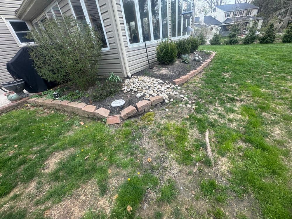 Gallery photos for Curved Paver Walkway and Border Wall Install in Doylestown: Image #6