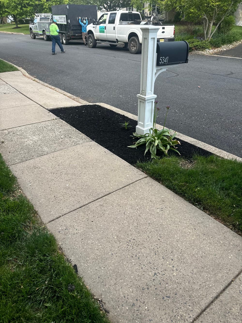 Gallery photos for Full Property Mulching and Bed Cleanup in Doylestown: Image #9