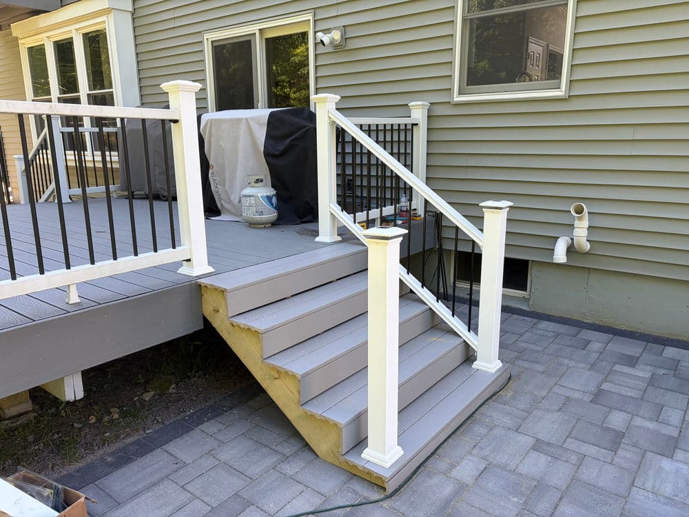 Gallery photos for Paver Patio Installation Turns a Bare Backyard into an Outdoor Living Space in Pipersville: Image #5