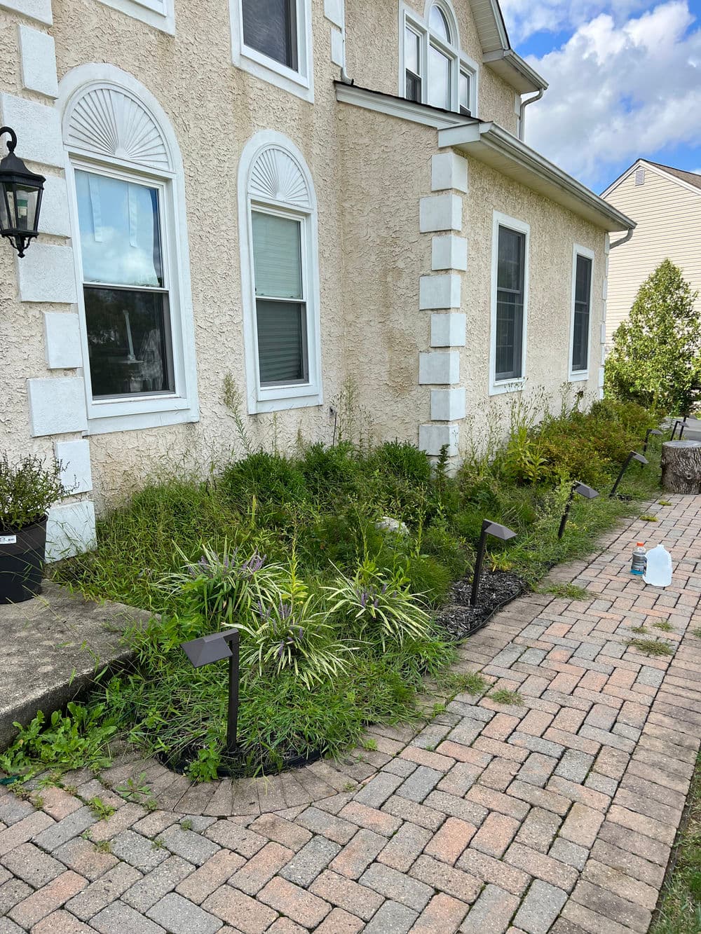 Front Walkway Hardscape Upgrade in Pipersville PA image