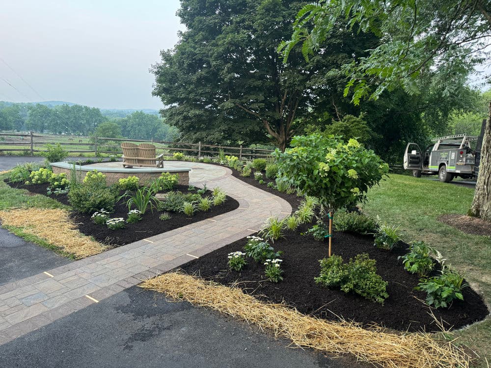 Gallery photos for Flagstone Patio, Retaining Wall and Entry Steps in Doylestown: Image #10