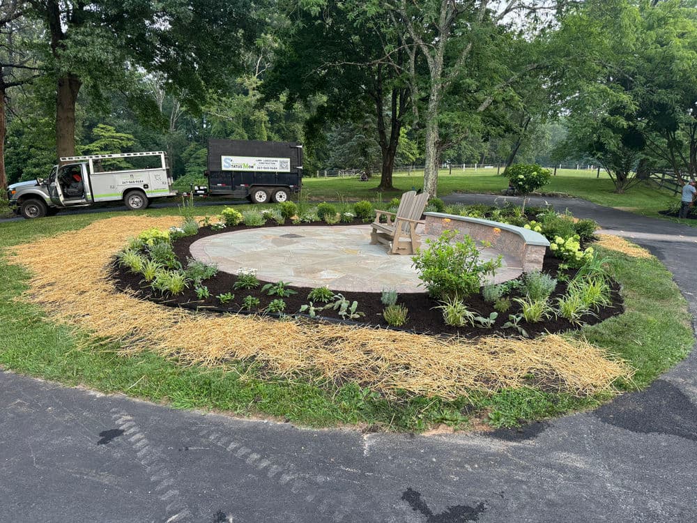 Gallery photos for Flagstone Patio, Retaining Wall and Entry Steps in Doylestown: Image #7