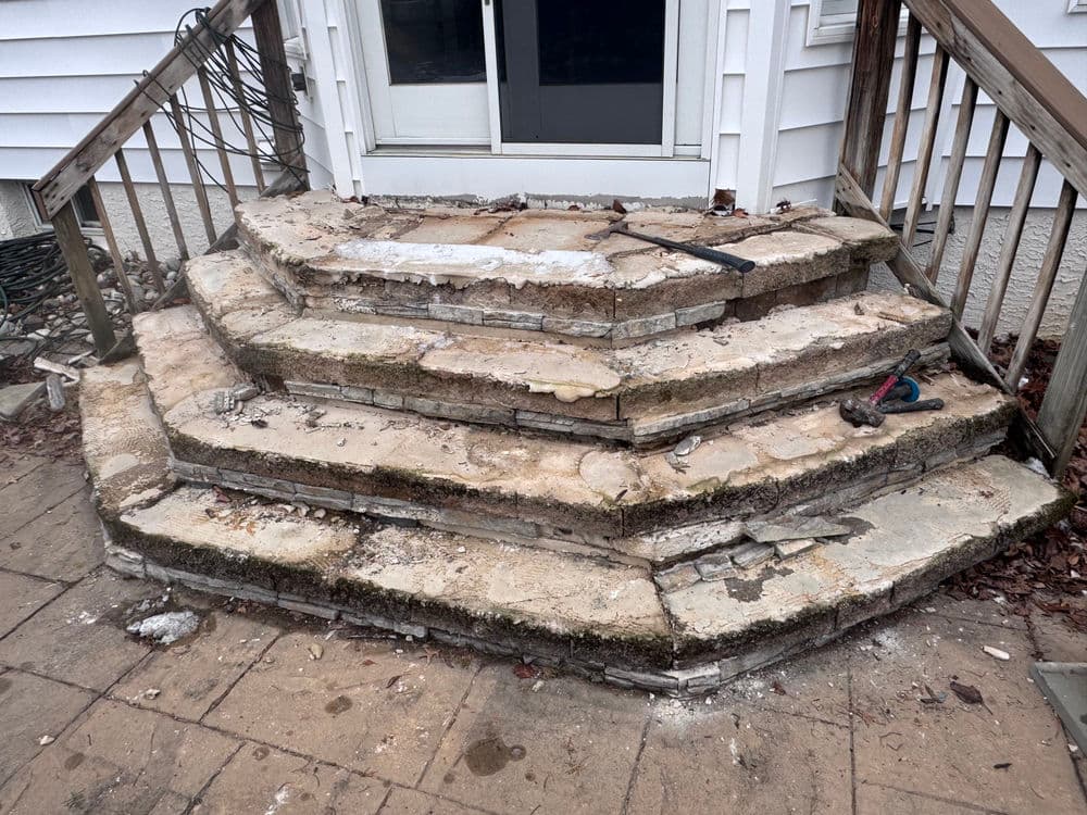 Complete Hardscape Overhaul Steps Walkways and More in Pipersville PA image