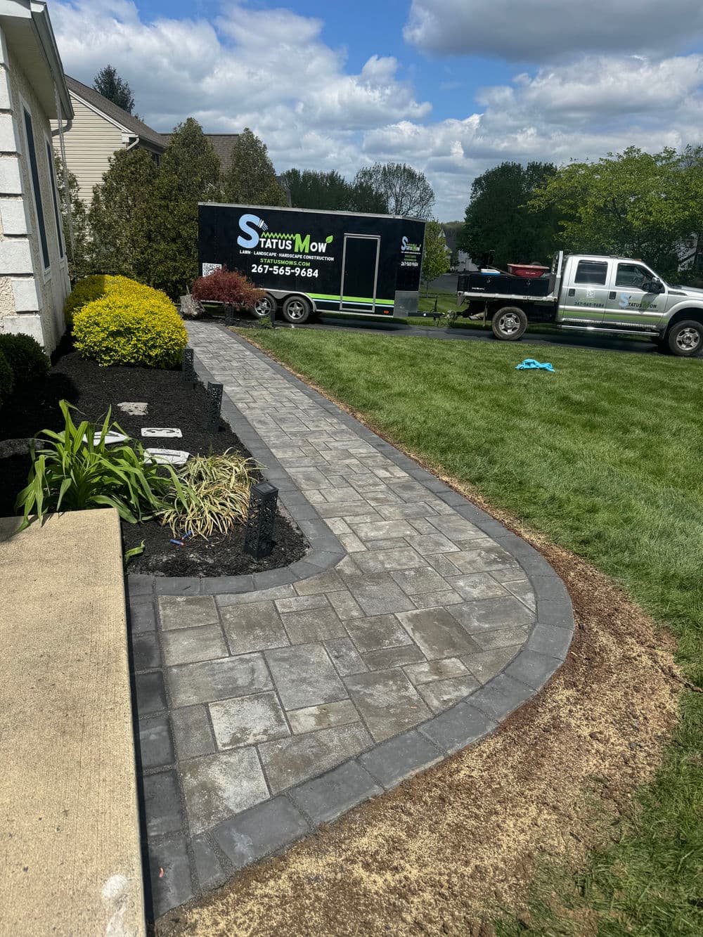 Gallery photos for ✨ From Overgrown to Outstanding: A Complete Front Entrance Transformation ✨: Image #2