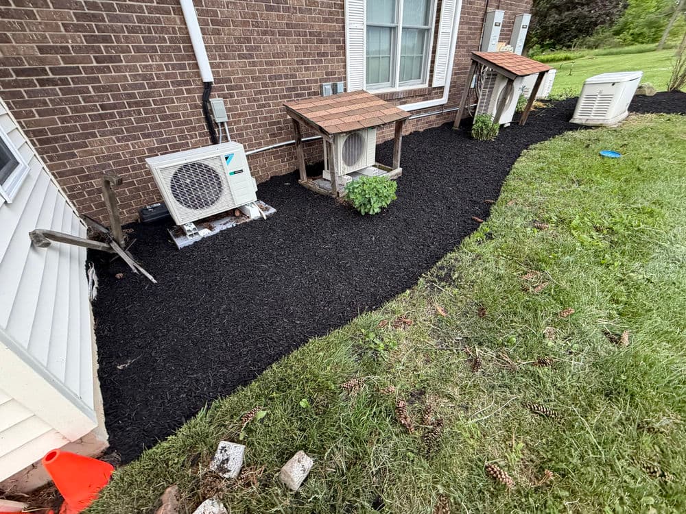 Gallery photos for Mulch Installation and Bed Cleanup Across Doylestown PA Properties: Image #14