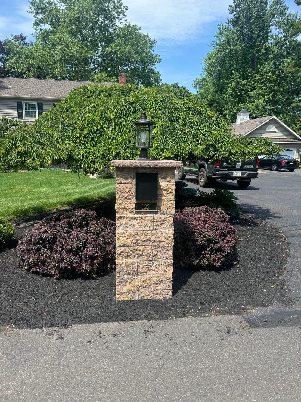 Fresh Mulch and Shrub Cleanup at a Doylestown Home image
